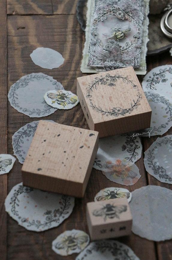 Lin Chia Ning - Stamp - Floral Buzz