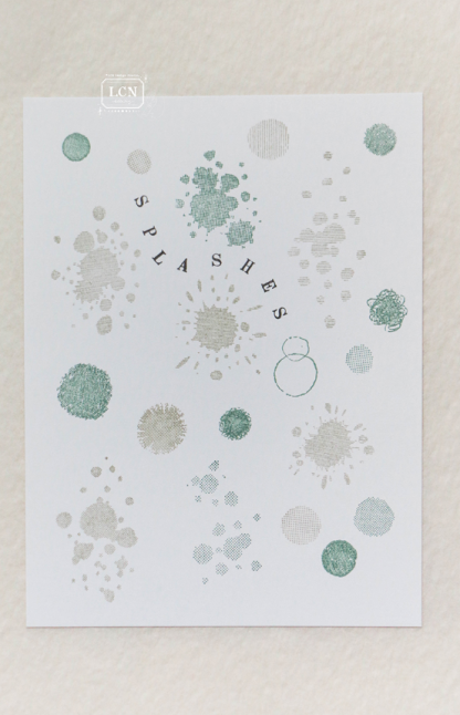 Lin Chia Ning - Stamp - Splashes