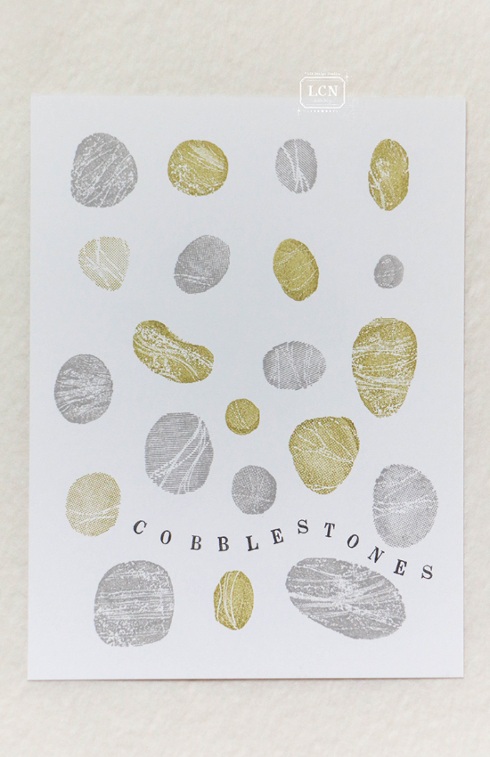 Lin Chia Ning - Stamp - Cobblestones