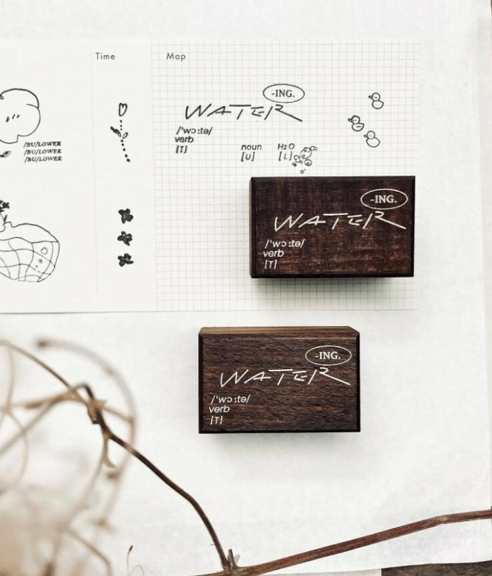 Some Sort of Fern - Stamp - Bubble Flowers Rubber Stamp