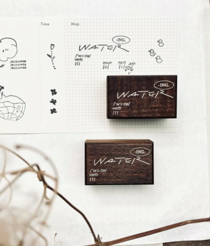 Some Sort of Fern - Stamp - Bubble Flowers Rubber Stamp