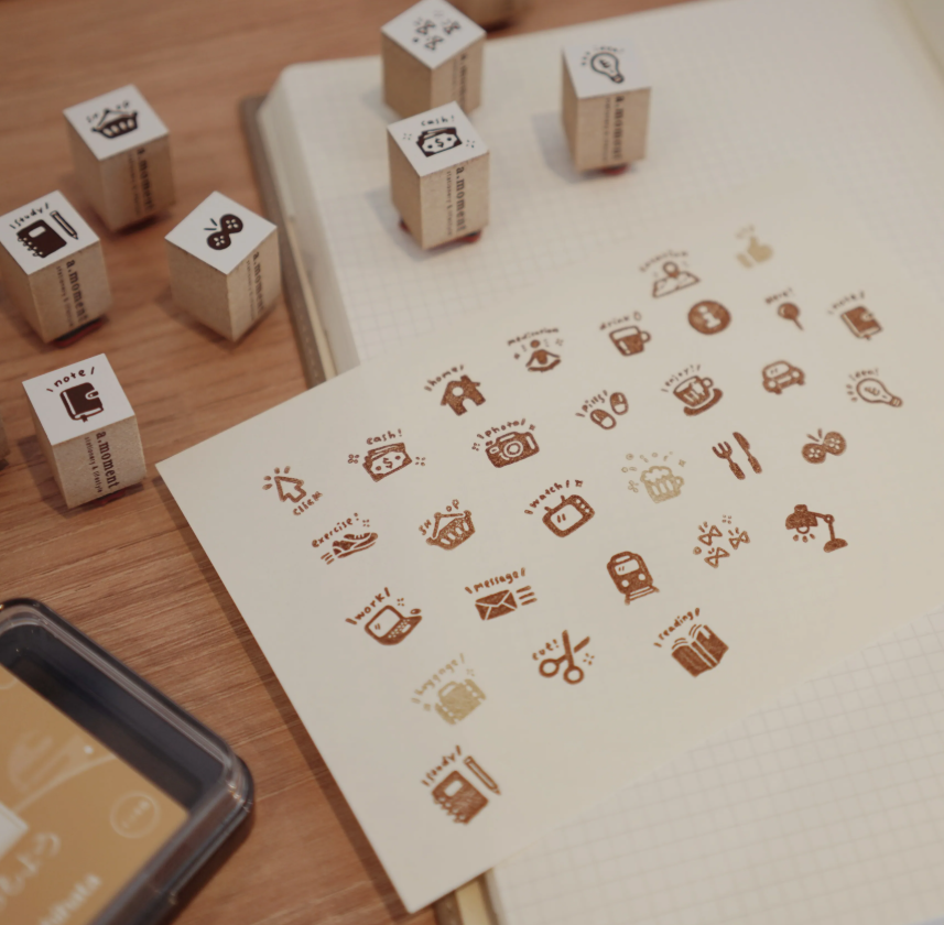 AMoment - Stamp - Original schedule planning series