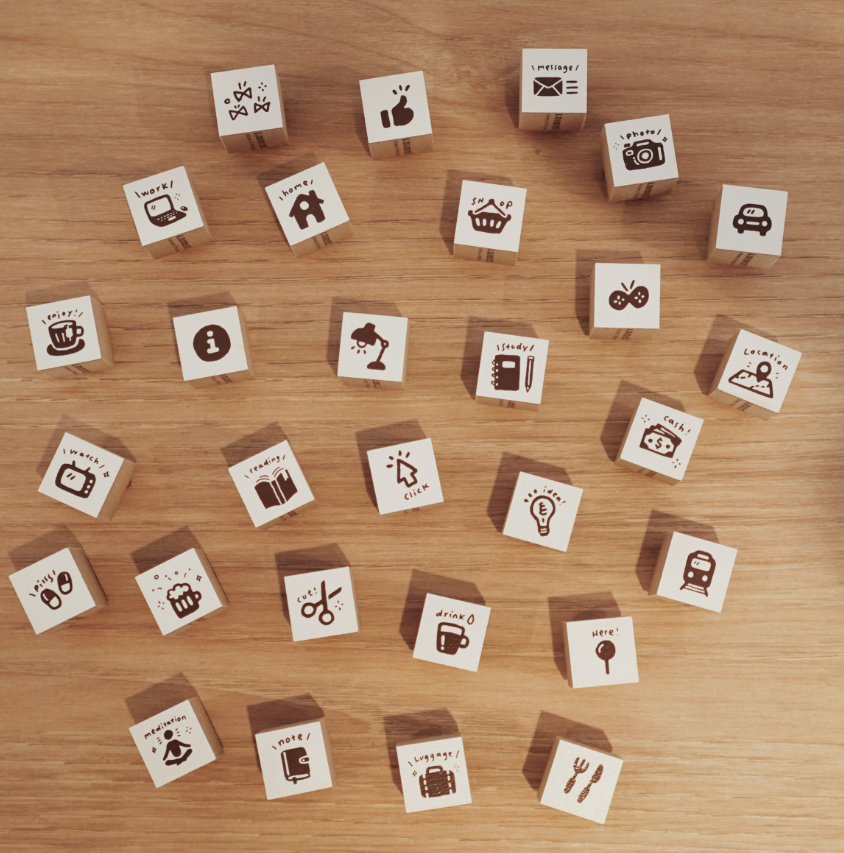 AMoment - Stamp - Original schedule planning series