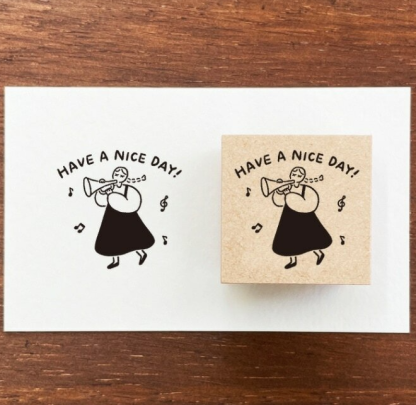 Stamp Marche - Stamp - Marl - Chan Have a nice day