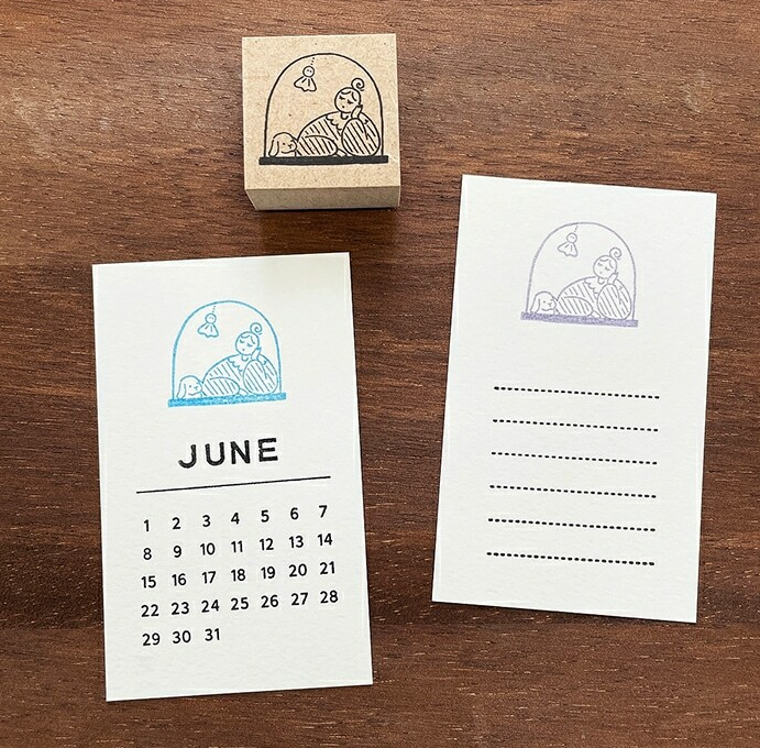 Stamp Marche - Stamp - Marl - Chan x Teru Teru Bozu