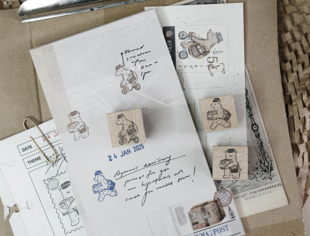 Black Milk Project - Stamp - Mini Kuma Post Series