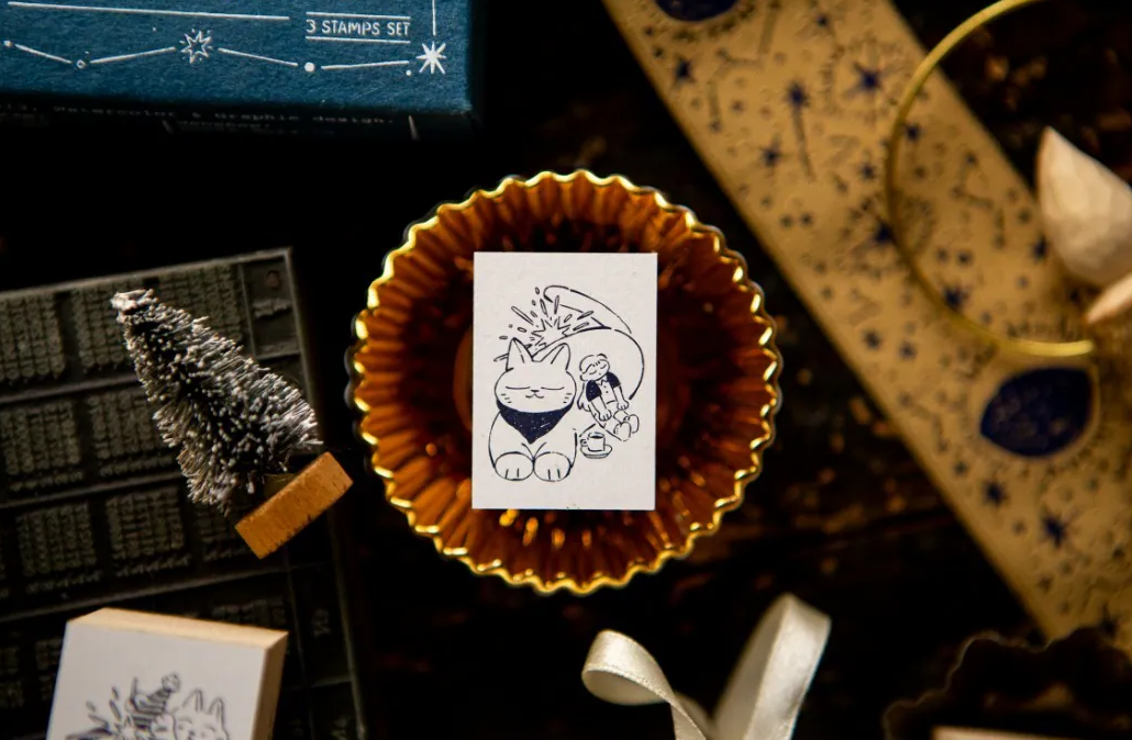 Ours - Stamp - The Gift" Series - Lucky Star