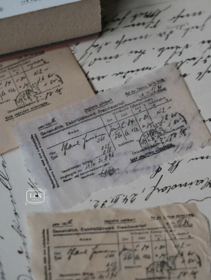 Lin Chia Ning - Stamp - Receipt (L)