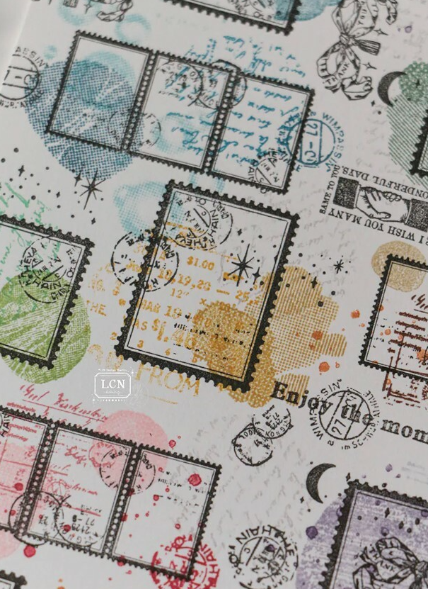 Lin Chia Ning - Stamp - In the Sky