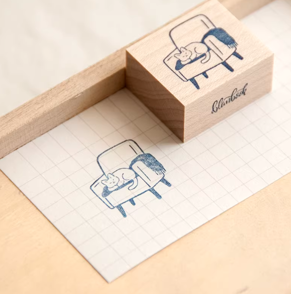 Blank book - Stamp - Cat Daily Life Series