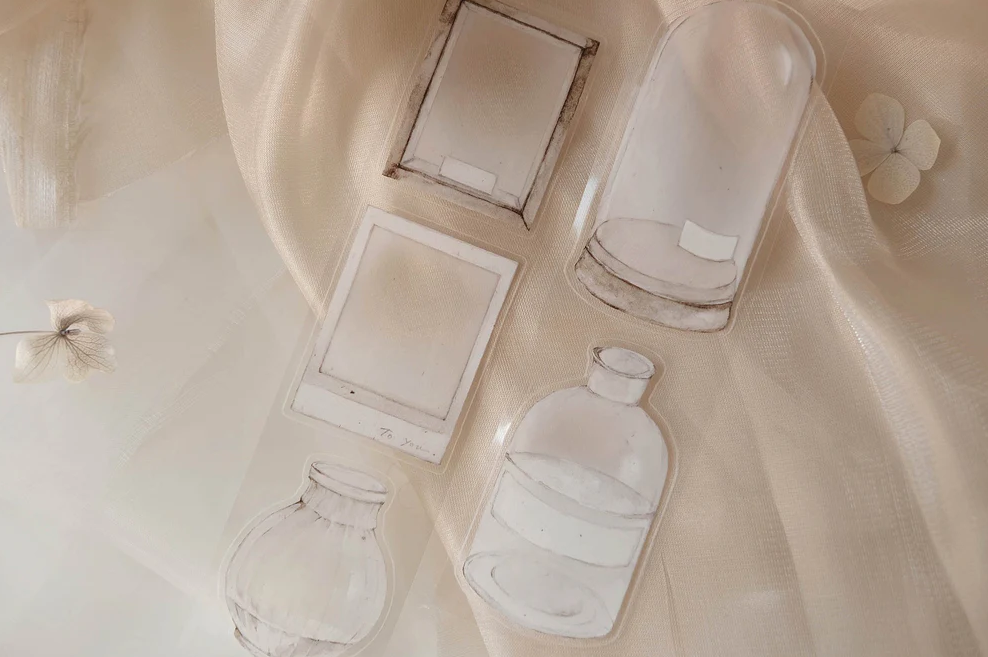 Freckles Tea - Tape - Die Cut - White Pages