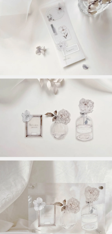 Freckles Tea - Tape - Die Cut - White Pages