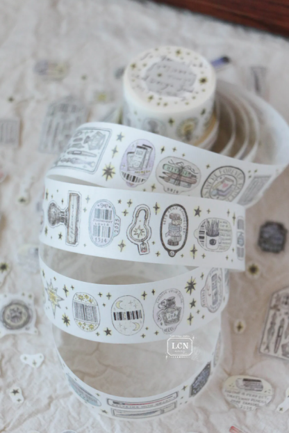 Lin Chia Ning - Tape - 2025 Spring new release - Washi - Sticker club - Life