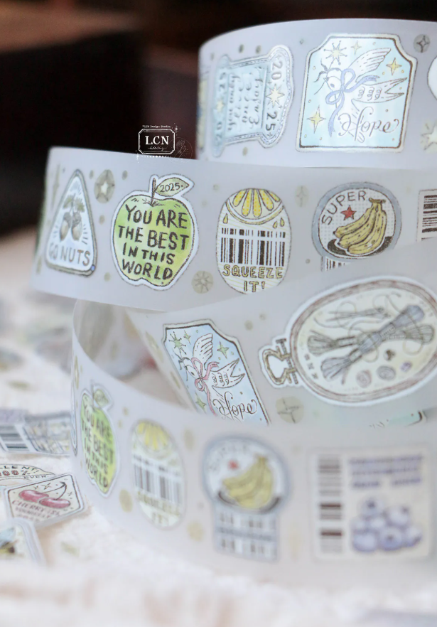 Lin Chia Ning - Tape - 2025 Spring new release - Washi - Sticker club - Life