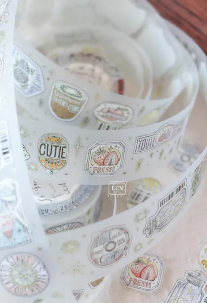 Lin Chia Ning - Tape - 2025 Spring new release - PET - Sticker club - Life