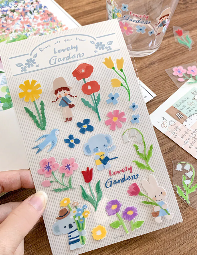 Molinta - Sticker - Lovely Garden