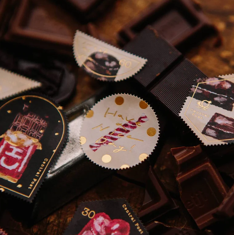 Ours - Sticker - Rich Cocoa Stamp