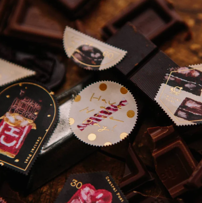 Ours - Sticker - Rich Cocoa Stamp