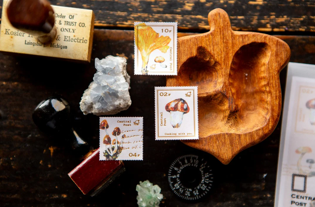 Ours - Sticker - Mushroom Recipe Stamp