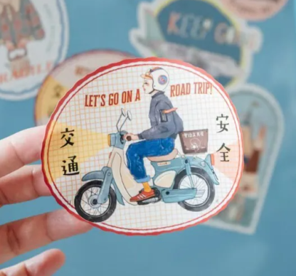 La Dolce Vita - Sticker - let's go on a road trip