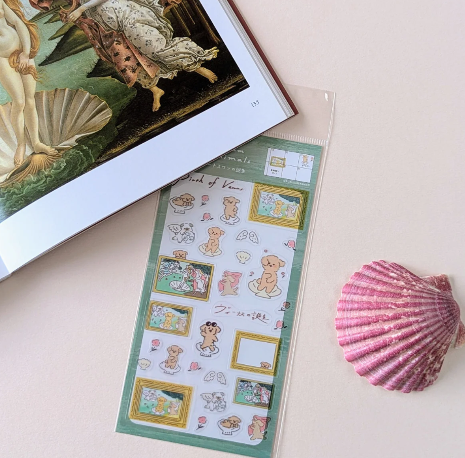 Furukawashiko - Sticker - Museum (Birth of Venus)
