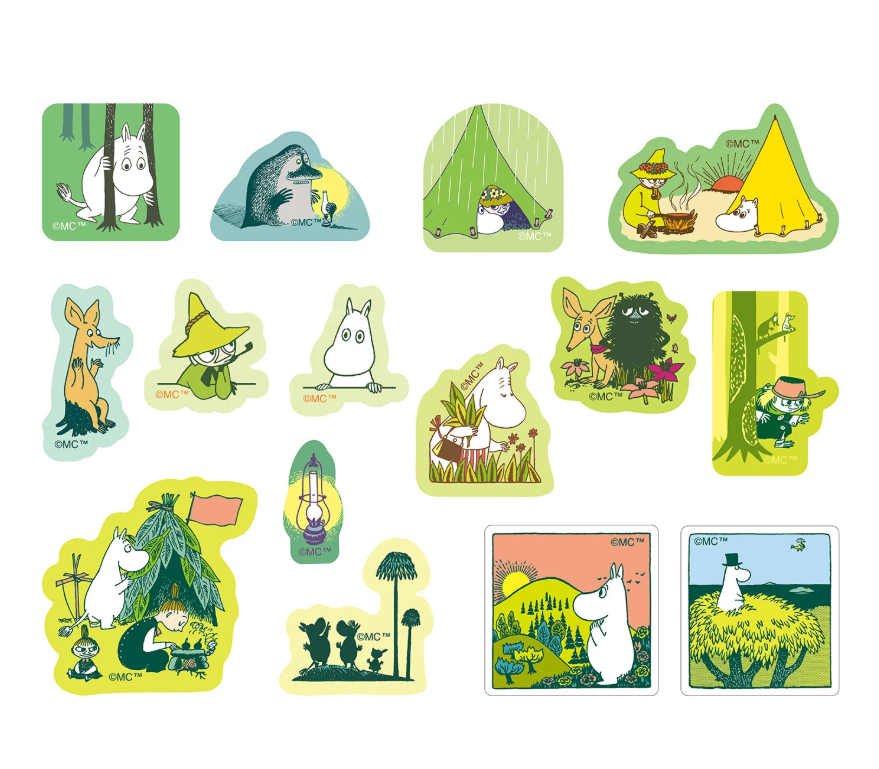 World Craft - Sticker - Moominvalley's Forest