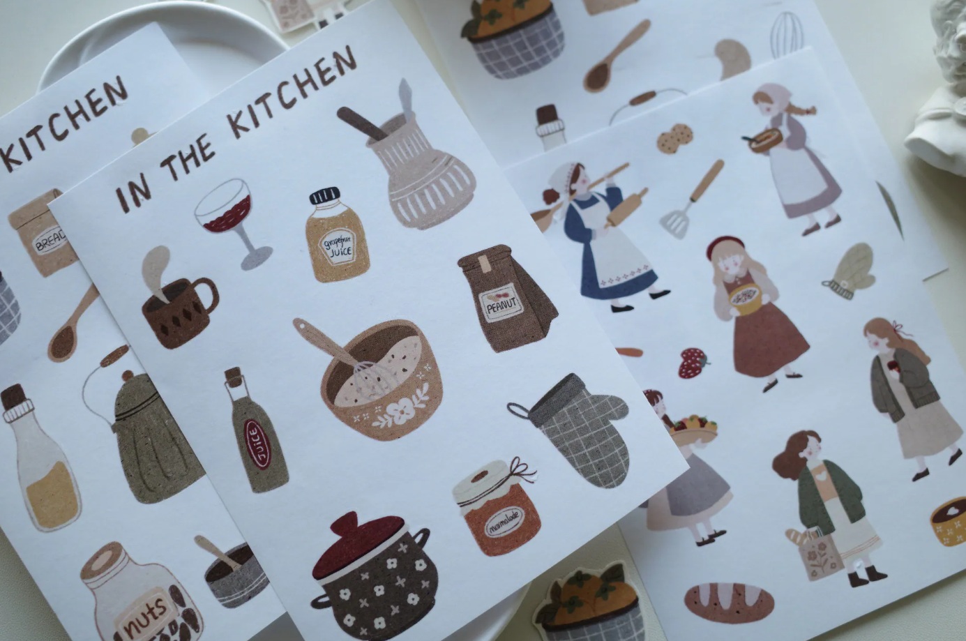 Yier Creative Studio - Sticker - Kitchenware