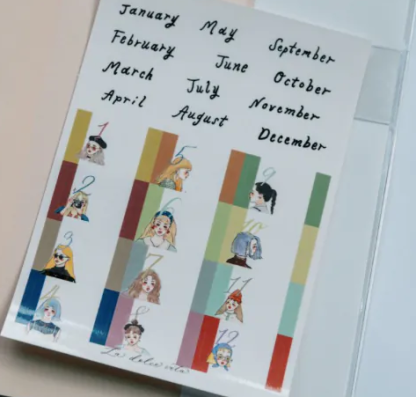 La Dolce Vita - Sticker -  Index sticker 2025 edition (transparent)