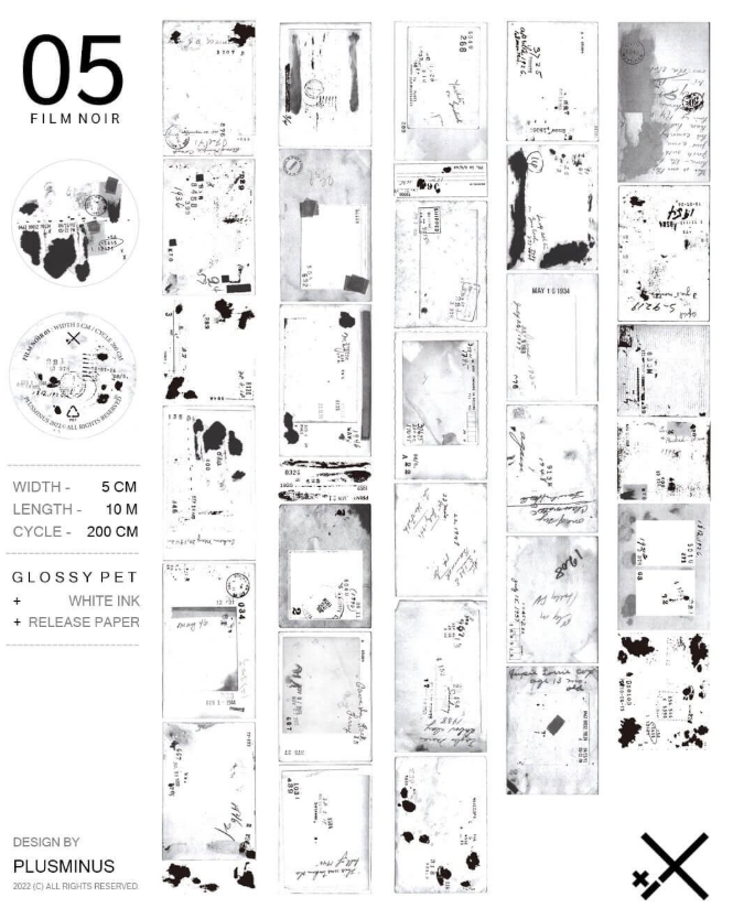 Plusminus - Tape - FilmNoir05 PET