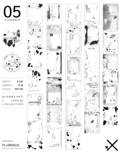 Plusminus - Tape - FilmNoir05 PET