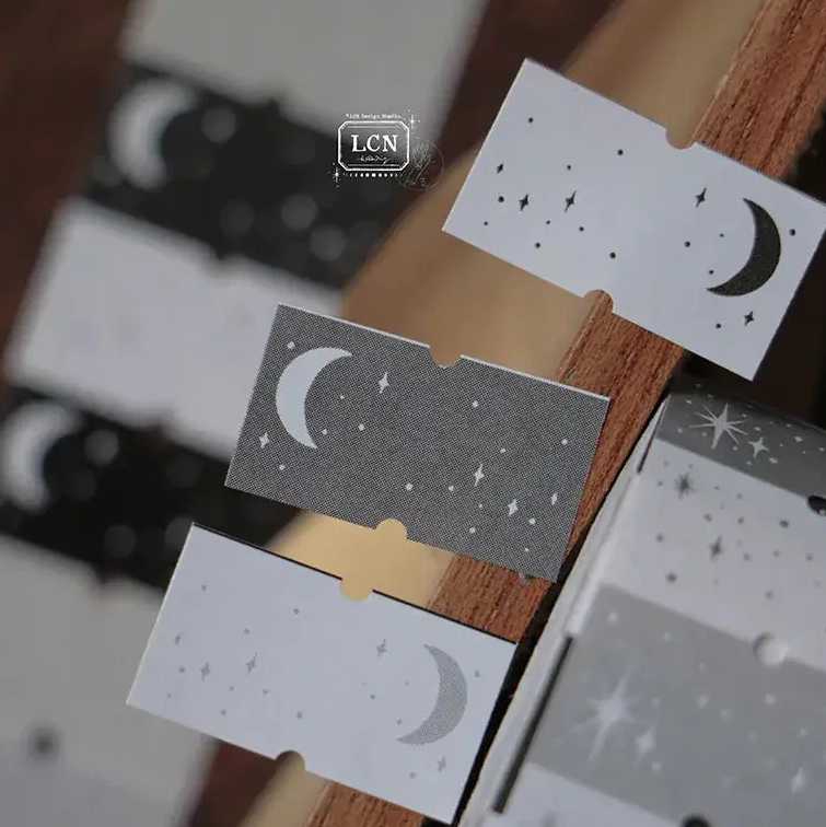 Lin Chia Ning Label Sticker Roll - The Stars