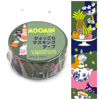 World Craft - Tape - Moomin - Green Cake