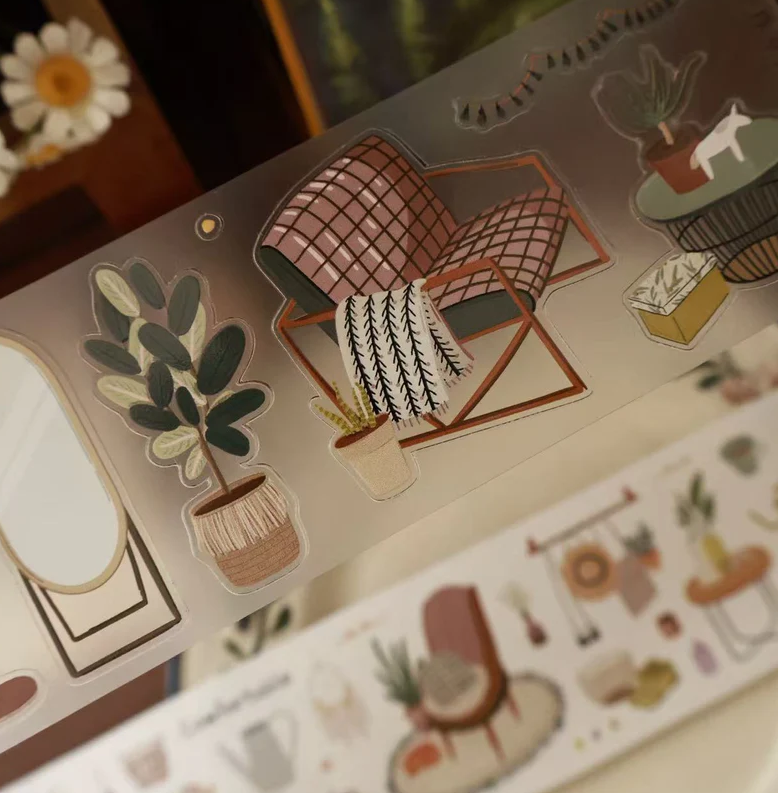 Yier Creative Studio - Tape - Die Cut - Half Day Liesure