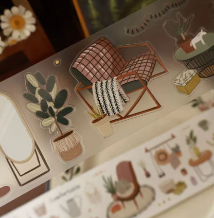 Yier Creative Studio - Tape - Die Cut - Half Day Liesure