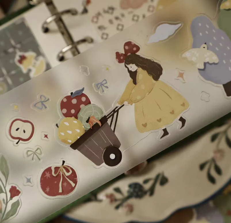Yier Creative Studio - Tape - Die Cut - Her Apple Orchard