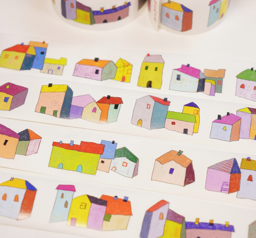 Wanle Studio - Tape - Colorful Houses