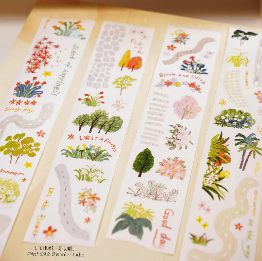 Wanle Studio - Tape - Die Cut - Roadside