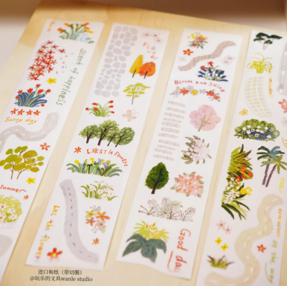 Wanle Studio - Tape - Die Cut - Roadside