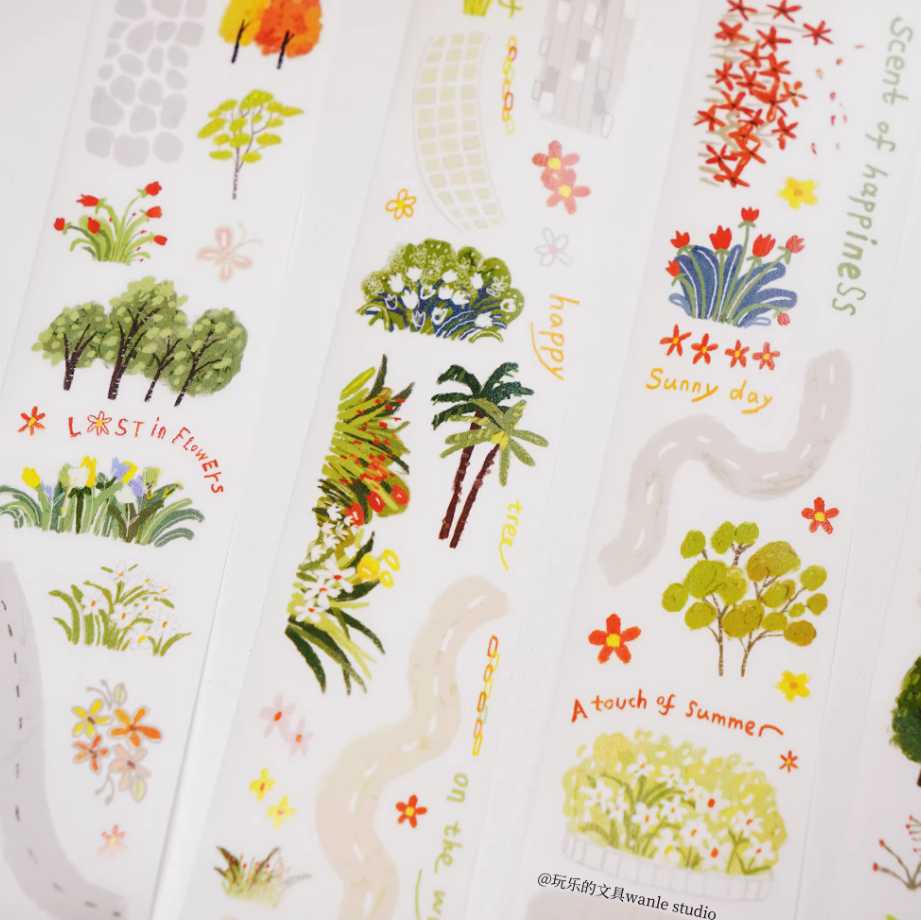 Wanle Studio - Tape - Die Cut - Roadside