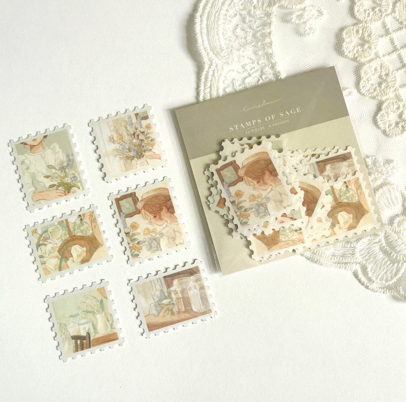 [Copy]Carriedraw Illustration - Sticker - Stamps of Sage