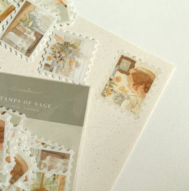 [Copy]Carriedraw Illustration - Sticker - Stamps of Sage