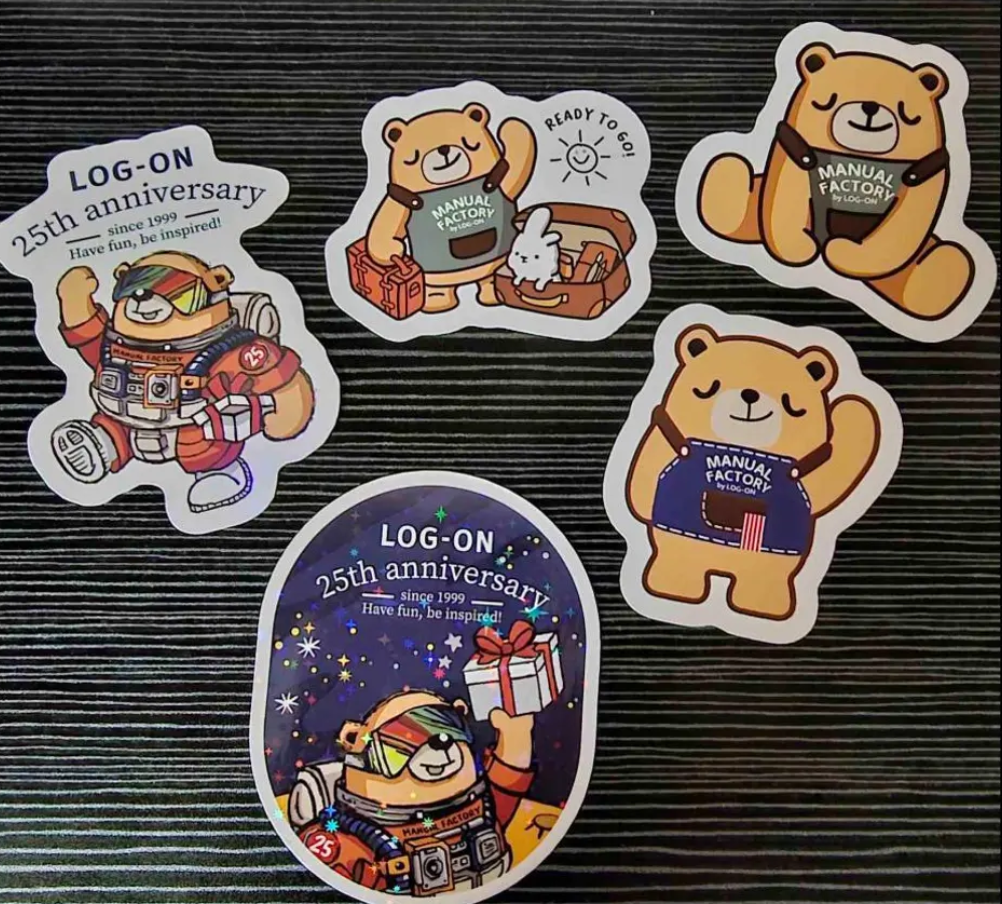 Manual Factory Sticker Set