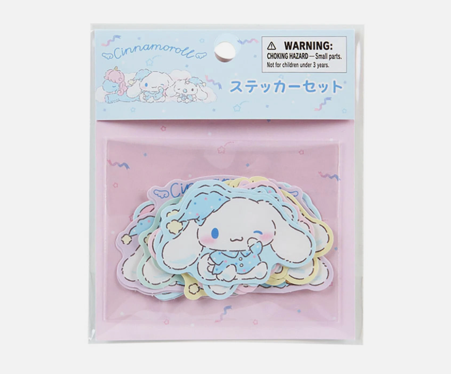 Sanrio - Sticker - Cinnamoroll Nemu Nemu Time Design Series	