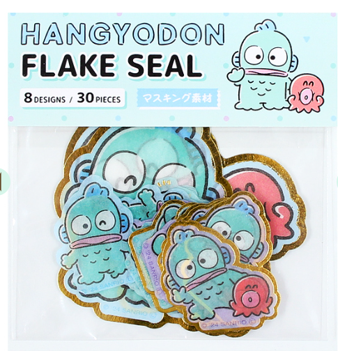 Sanrio - Sticker - Hangyodon Flakes