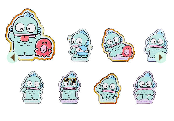 Sanrio - Sticker - Hangyodon Flakes