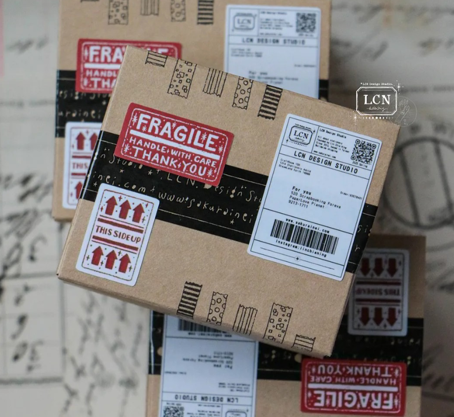 Lin Chia Ning - Sticker - A Box Full Of Joy