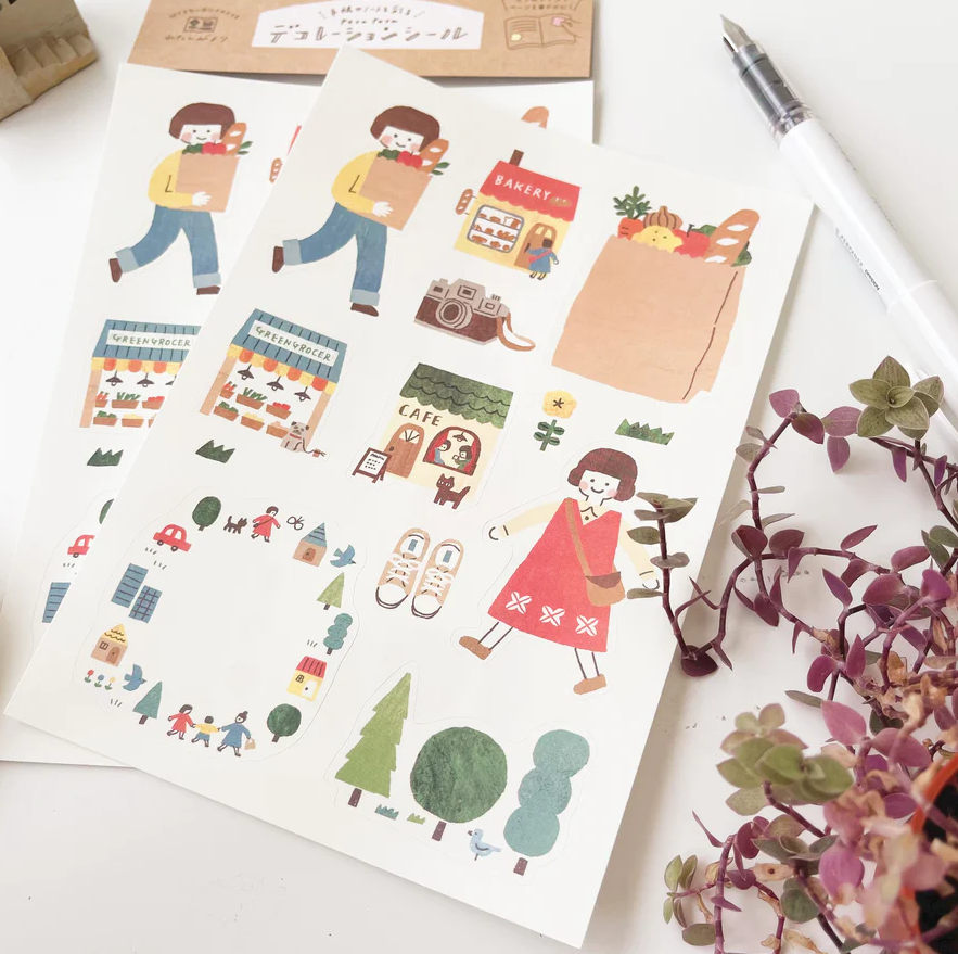 Furukawashiko Sticker Sheet - Outing