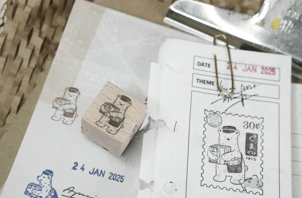 Black Milk Project - Stamp - Mini Kuma Post Series