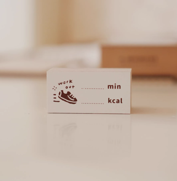 AMoment - Stamp -  Original schedule planning series - work out