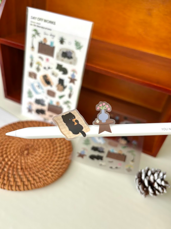 Dayoff Works Sticker Sheet - 709 - Slow Days